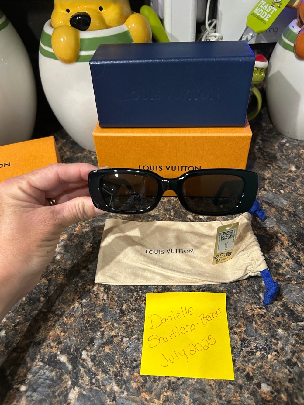 Louis Vuitton Murakami x TM Women’s Cat Eye Sunglasses 2025 collection with tags